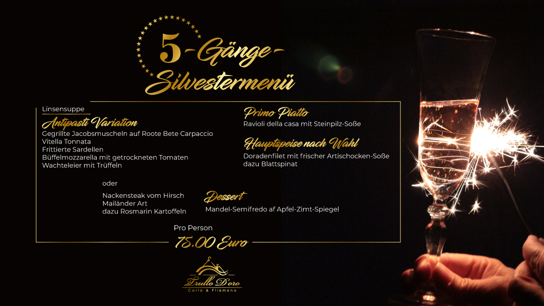 Silvestermenu 2025 Desktop